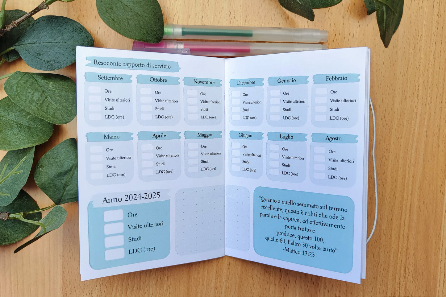 Agenda di Servizio 2025-2026 - PREORDINE!